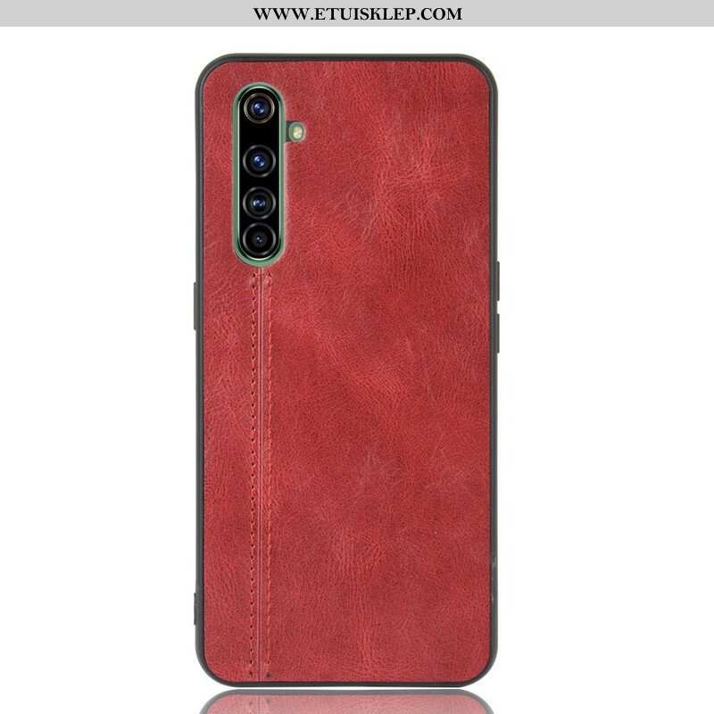 Etui do Realme X50 Pro Stylowe Skórzane Szwy